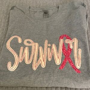 Next Level Apparel Gray T-Shirt